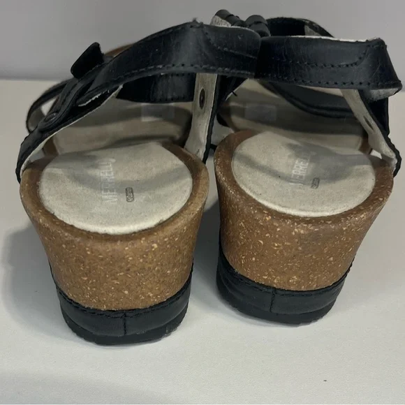 Merrell Revalli Aura Black
Leather Wedge Sandals Women's Size 11 - Picture 5 of 12